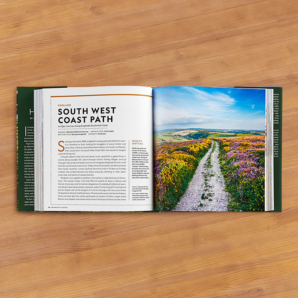 "100 Hikes of a Lifetime: The World's Ultimate Scenic Trails" by Andrew Skurka - Image 2