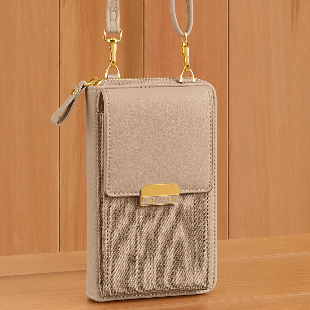 22 Tote Vegan Leather Cell Phone Crossbody Clutch - Image 5