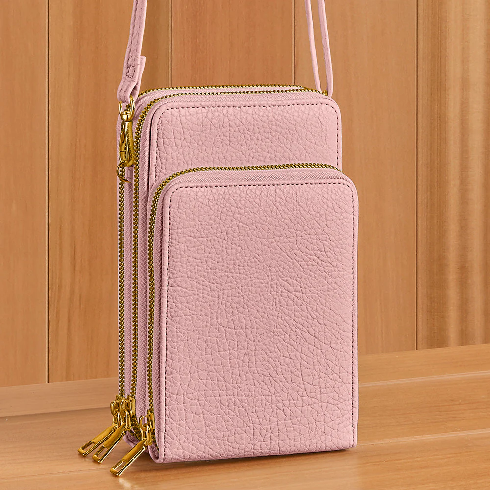 22 Tote Vegan Leather Cell Phone Crossbody Purse - Image 3