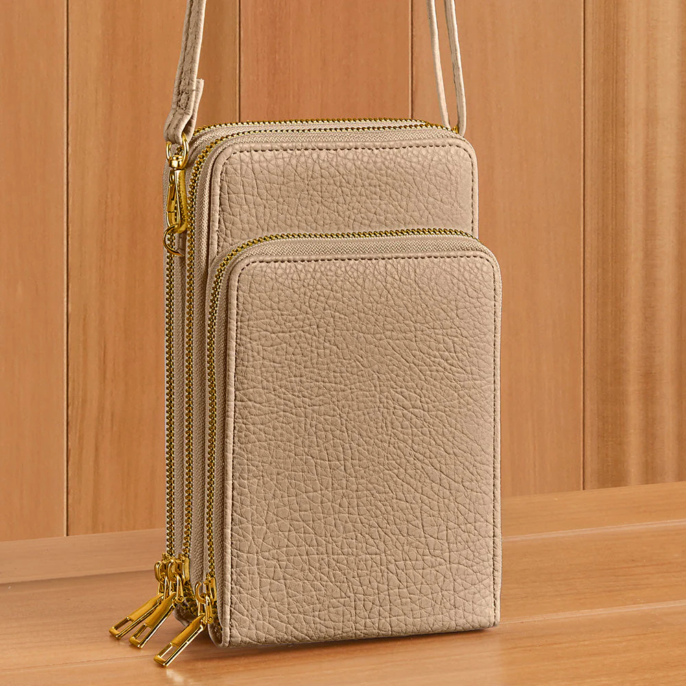 22 Tote Vegan Leather Cell Phone Crossbody Purse - Image 5