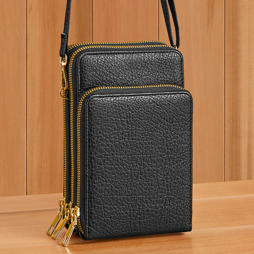 22 Tote Vegan Leather Cell Phone Crossbody Purse - Image 6