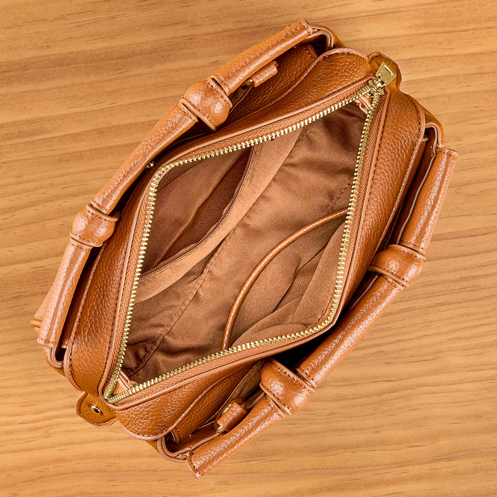 22 Tote Vegan Leather Convertible Crossbody Handbag - Image 5