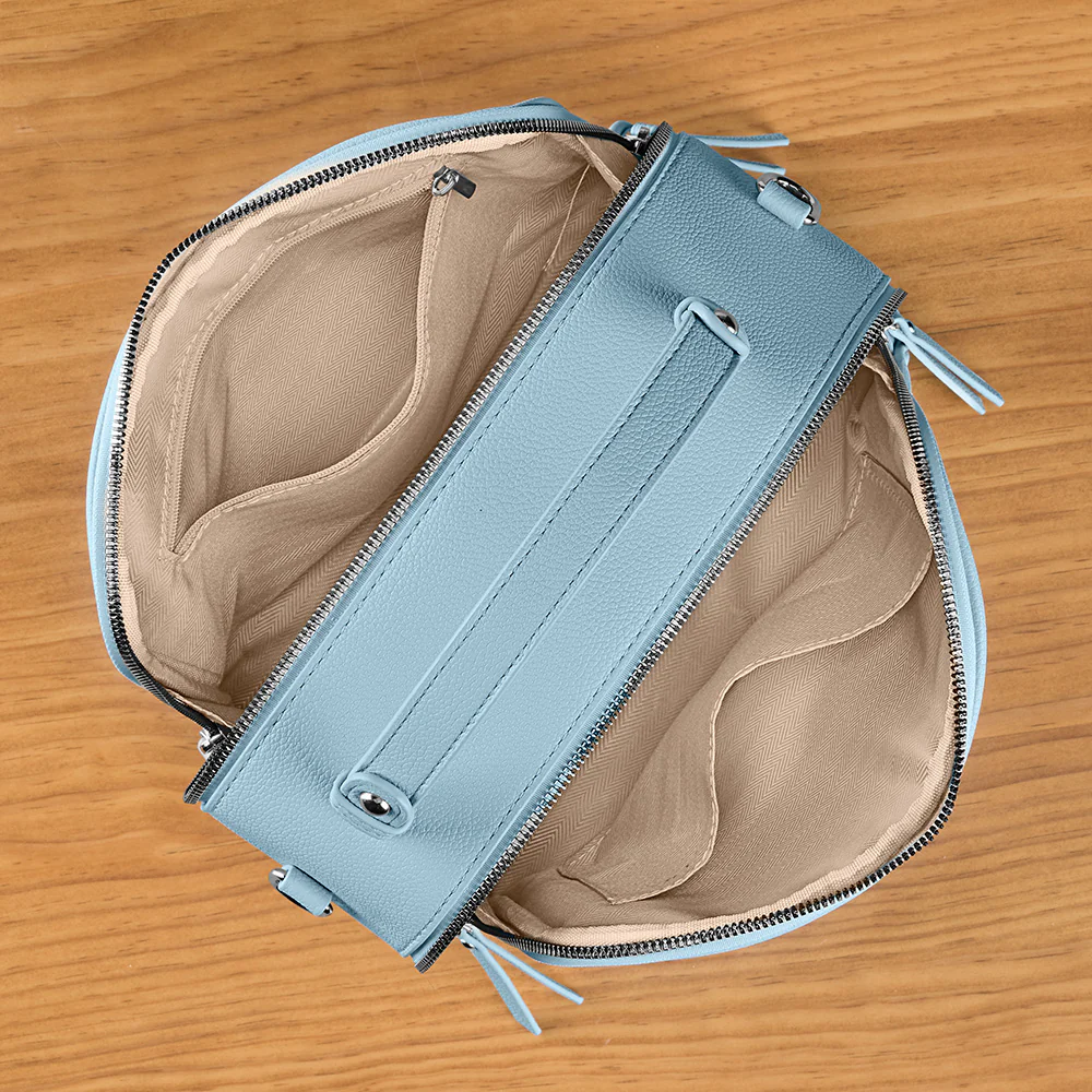 22 Tote Vegan Leather Convertible Satchel Crossbody Bag - Image 4