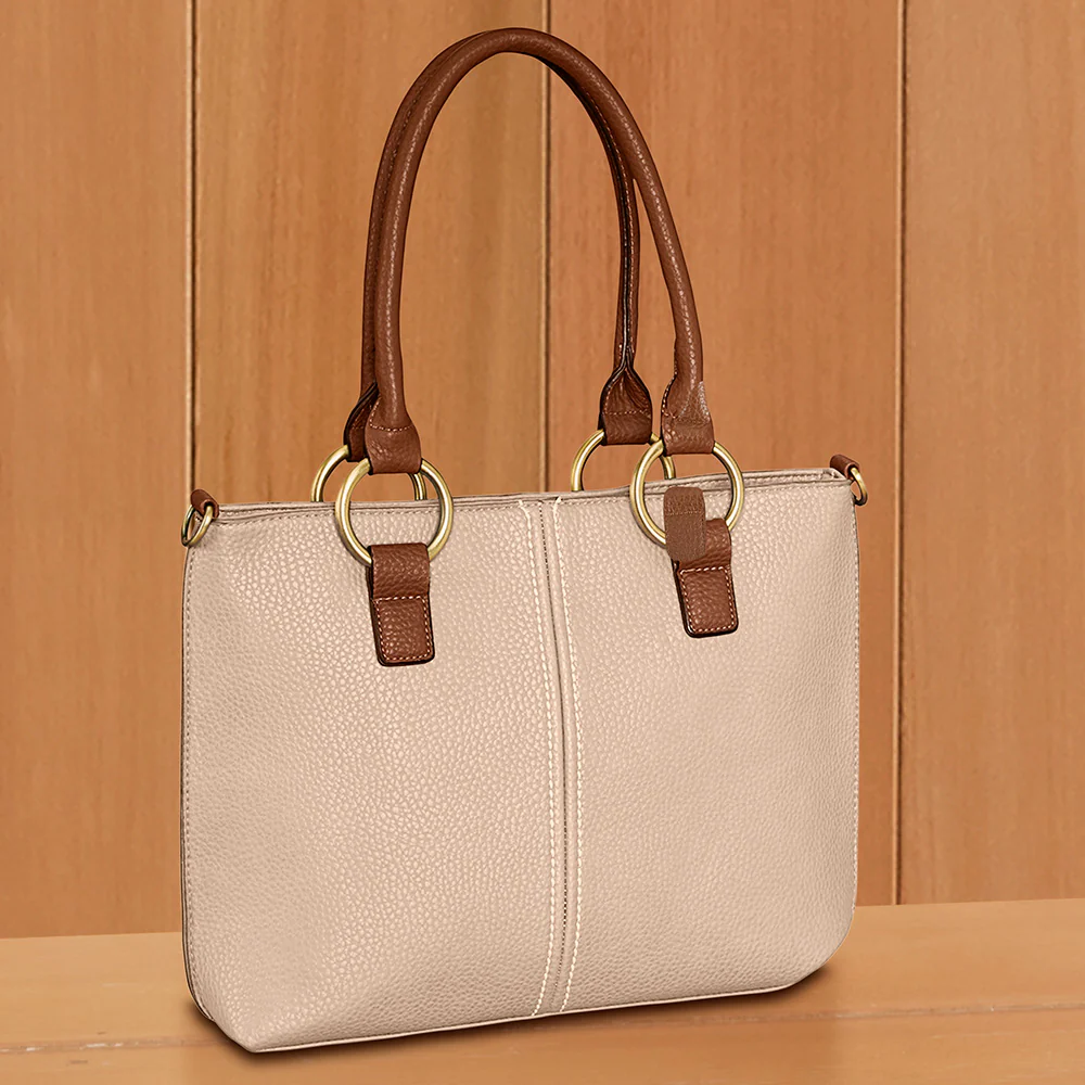 22 Tote Vegan Leather Crossbody Tote - Image 4