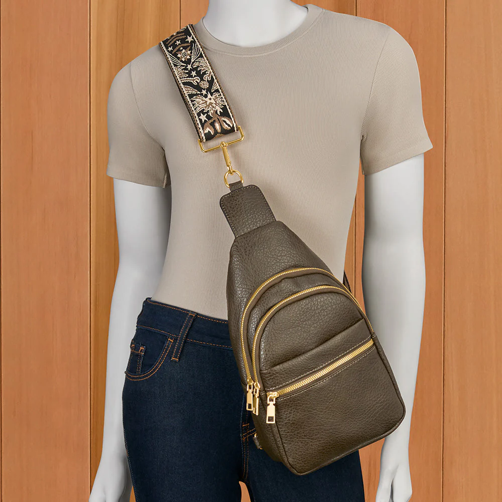 22 Tote Vegan Leather Sling Backpack - Image 2