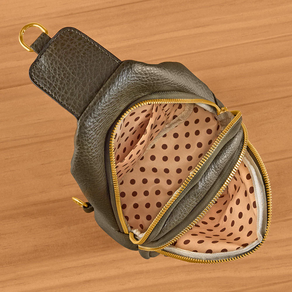 22 Tote Vegan Leather Sling Backpack - Image 3
