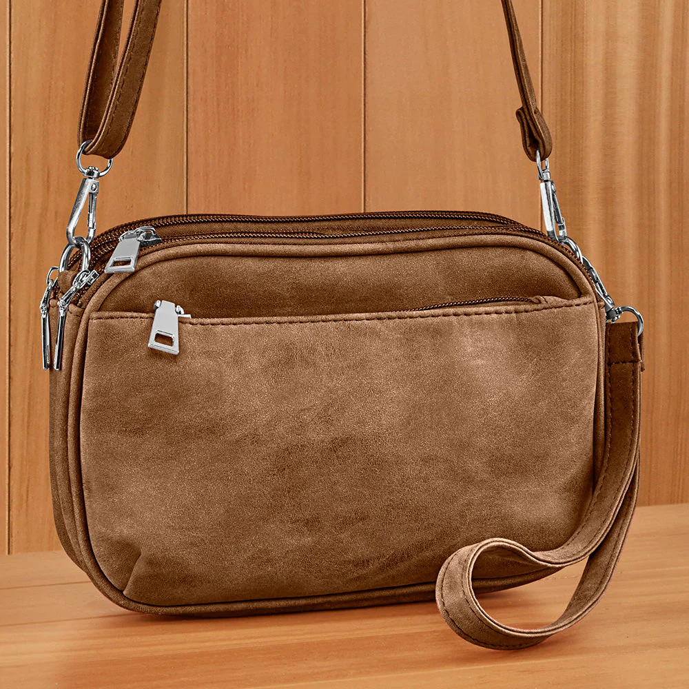 22 Tote Vegan Suede Shoulder Bag - Image 5