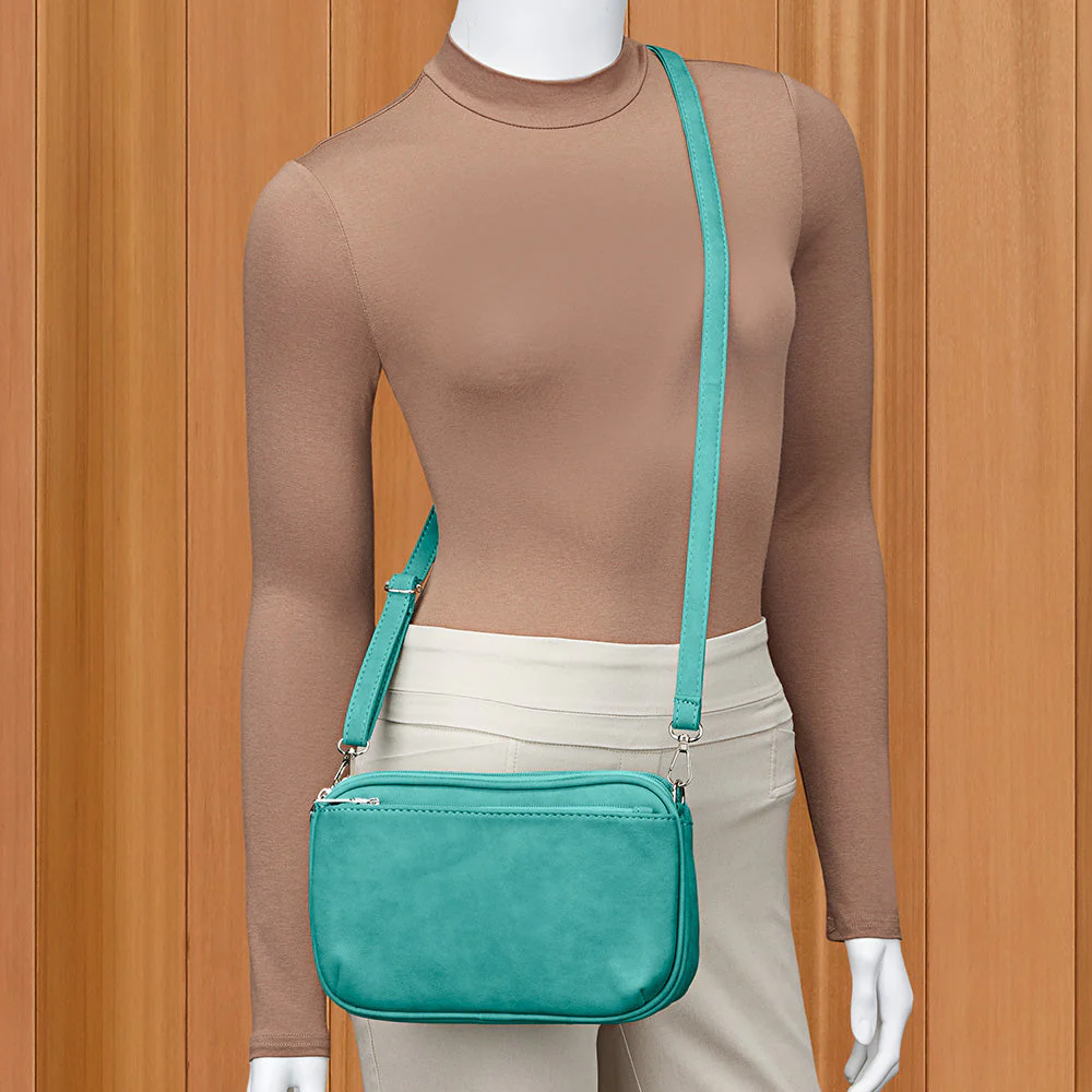 22 Tote Vegan Suede Shoulder Bag - Image 8