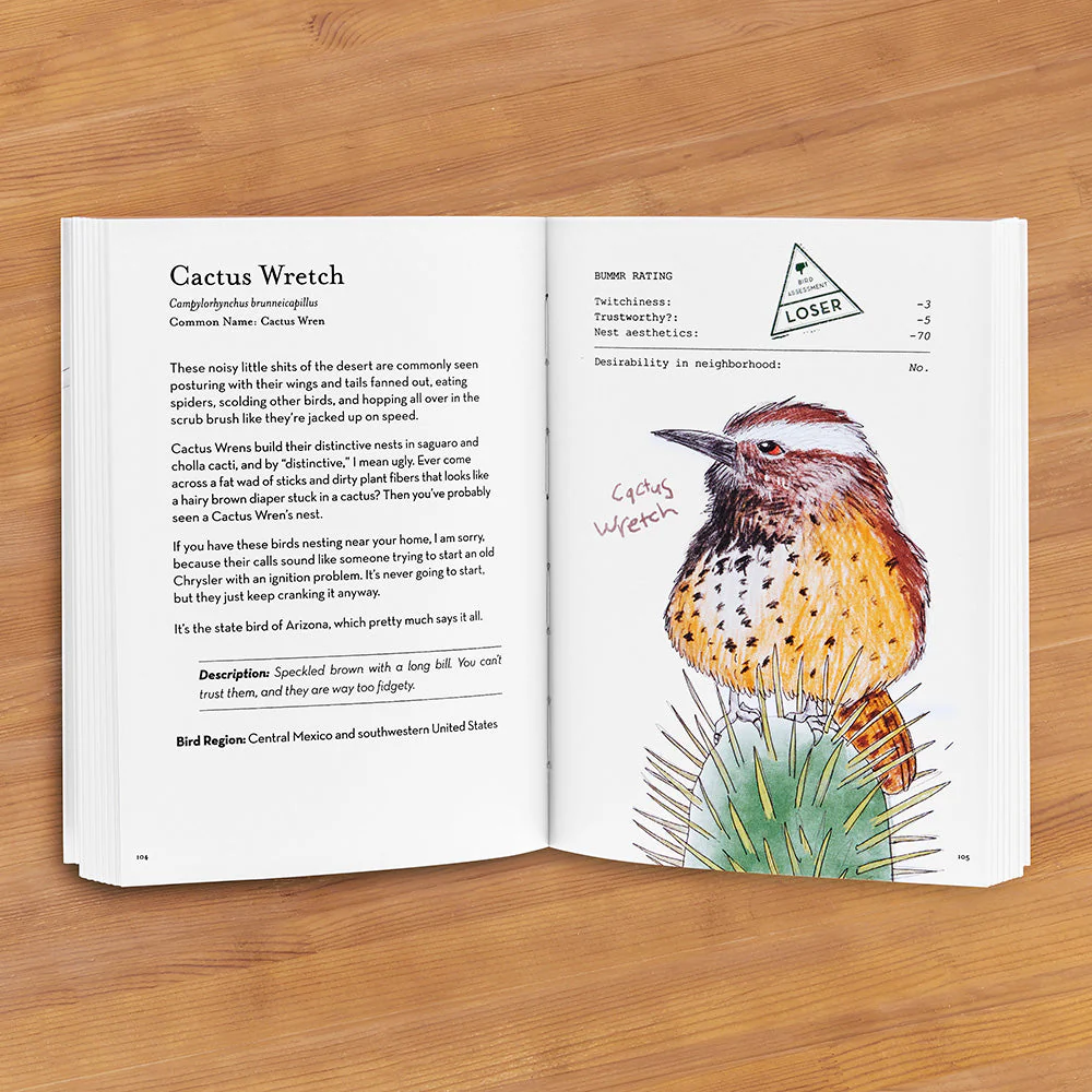 "A Dumb Birds Field Guide to the Worst Birds Ever" by Matt Kracht - Image 2