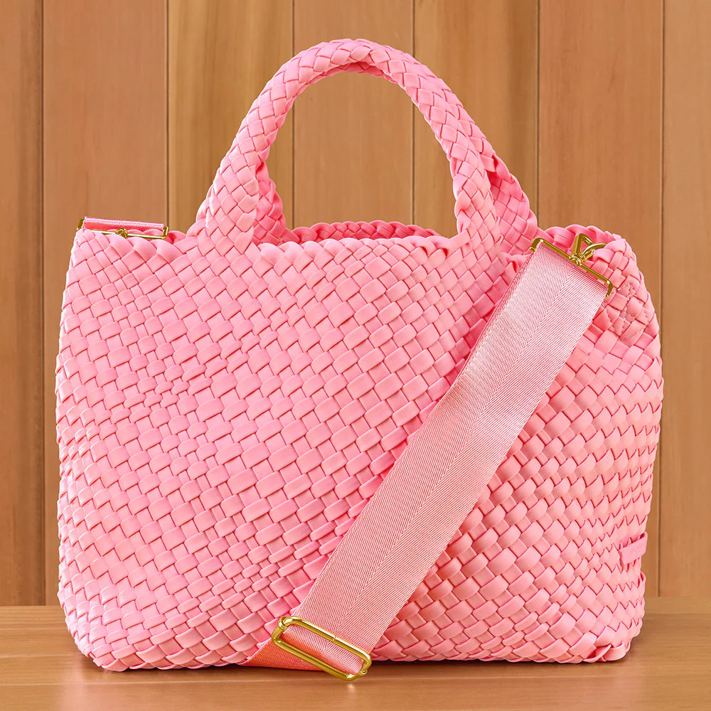 Ah-dorned Lily Woven Neoprene Convertible Crossbody Tote - Image 2