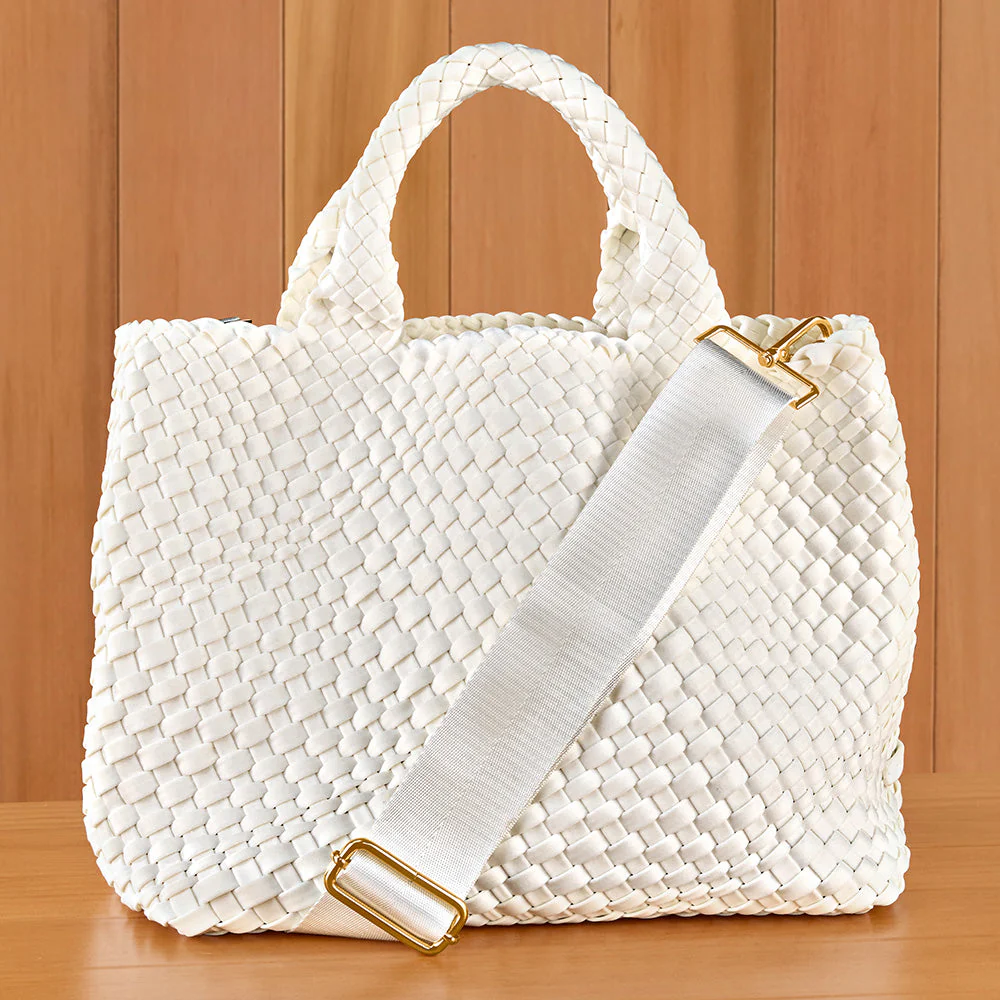 Ah-dorned Lily Woven Neoprene Convertible Crossbody Tote - Image 5