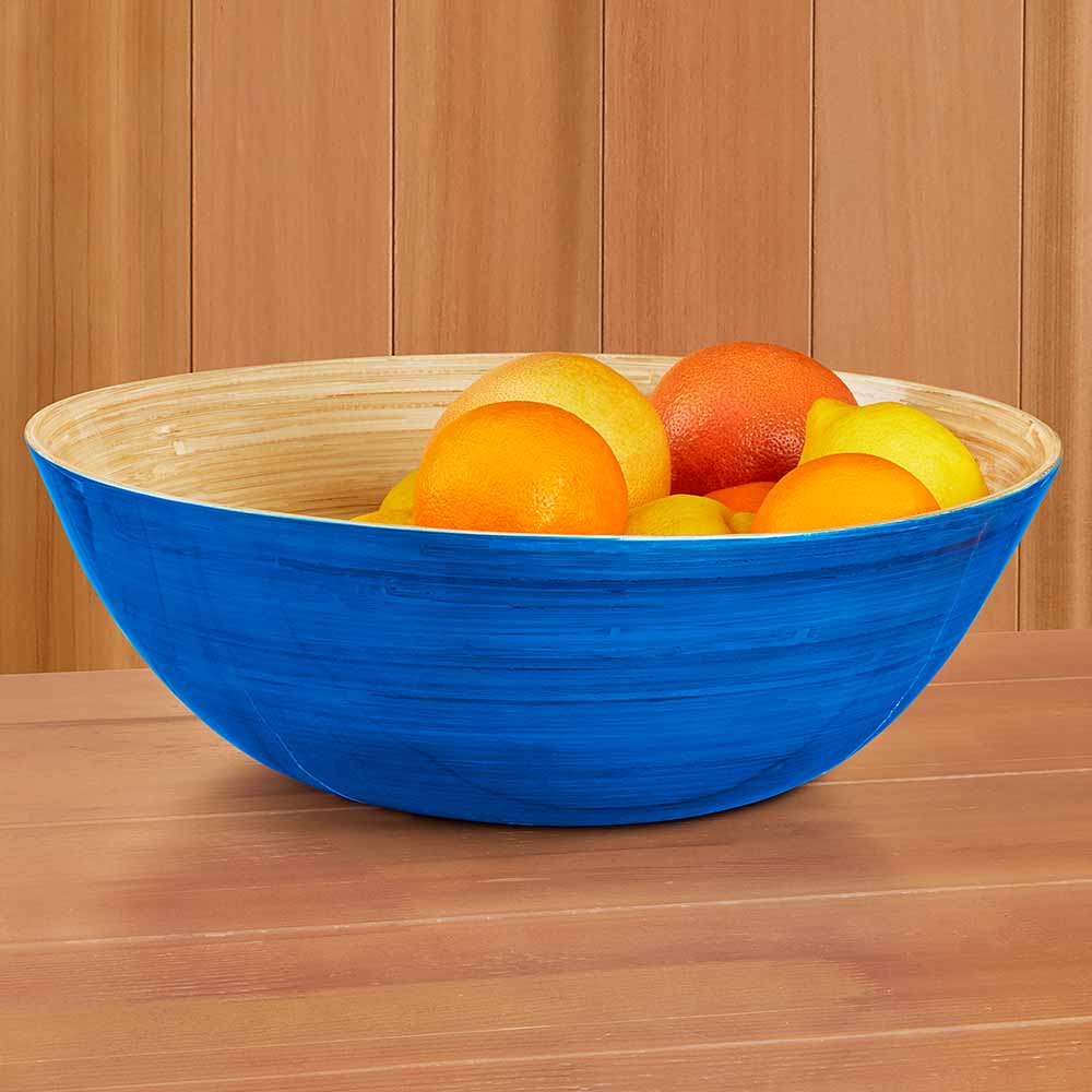 albert L. (punkt) 15.75" Bamboo Party Bowl - Image 3