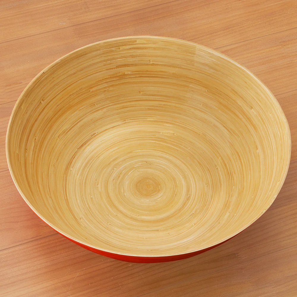 albert L. (punkt) 15.75" Bamboo Party Bowl - Image 6