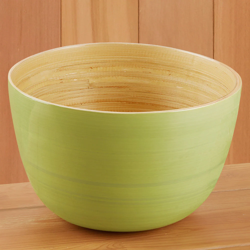 albert L. (punkt) 8.5" Bamboo Serving Bowl - Image 4
