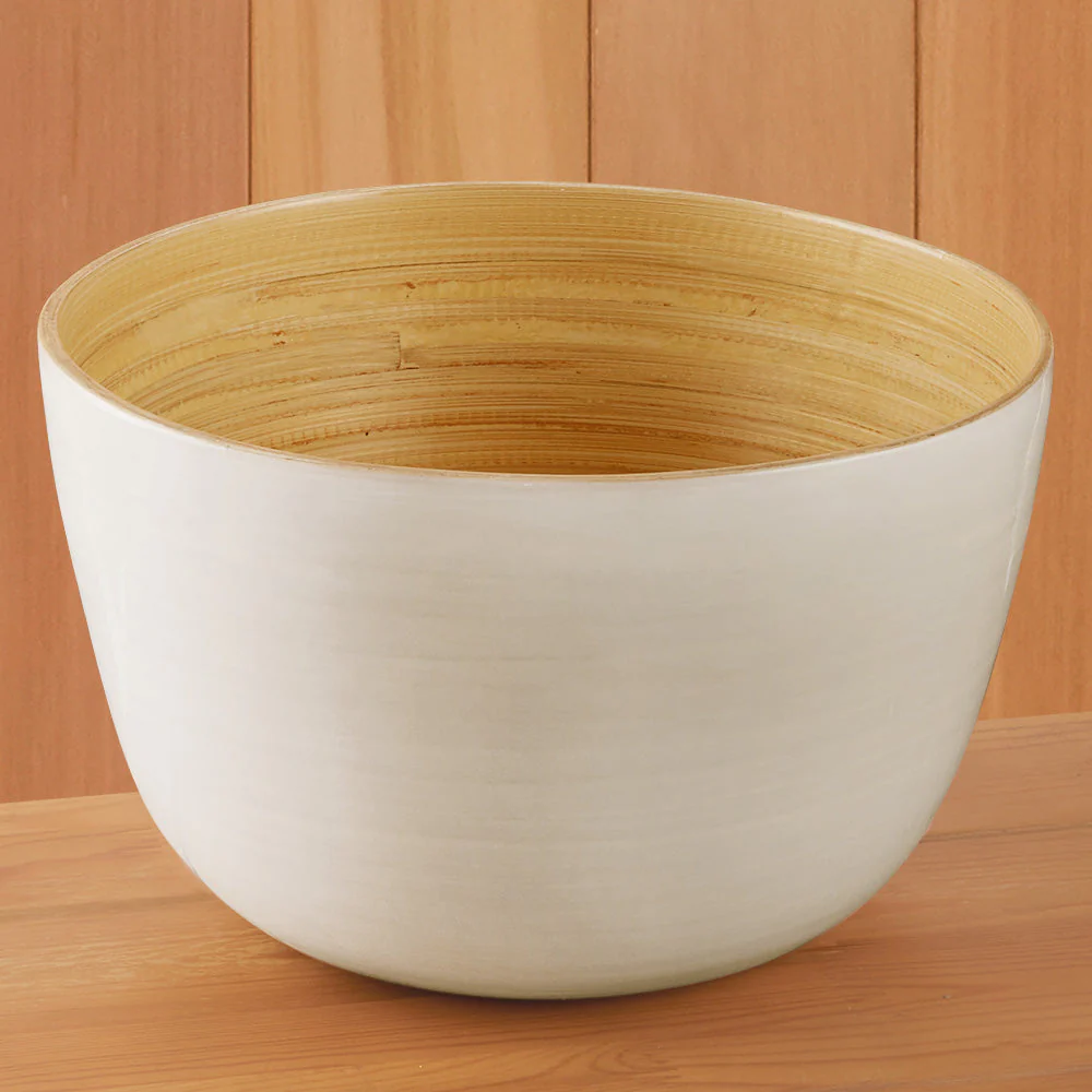 albert L. (punkt) 8.5" Bamboo Serving Bowl - Image 6