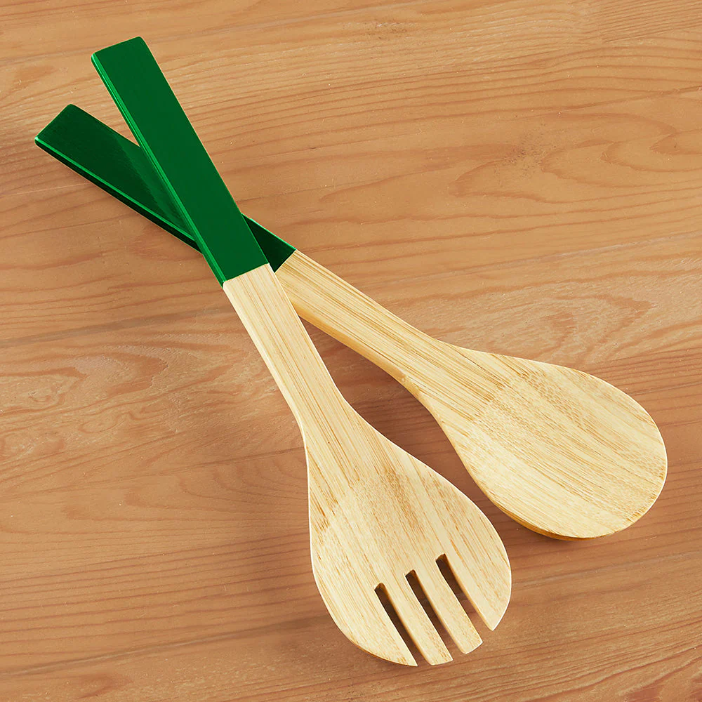 albert L. (punkt) Bamboo Salad Servers, Set of 2 - Image 4