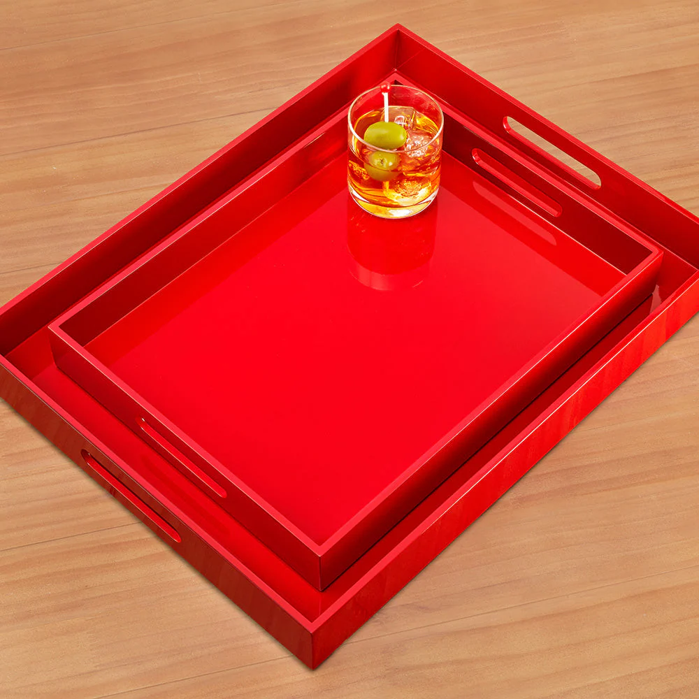 albert L. (punkt) Lacquer Serving Tray - Image 3