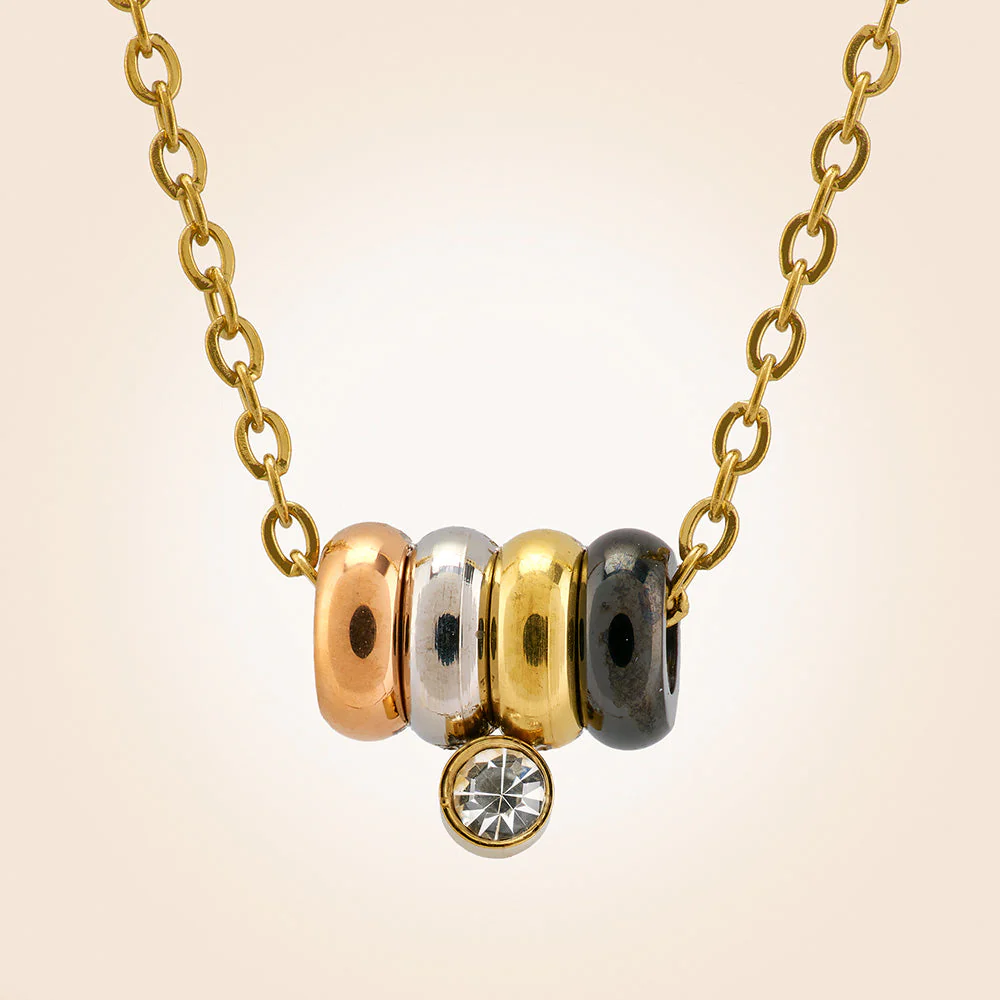 Anartxy Iján Mixed Metal Gold Necklace