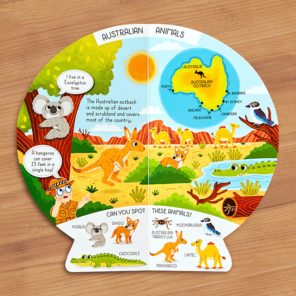 "Animals: Discover Incredible Animal Homes" Board Book - Image 2