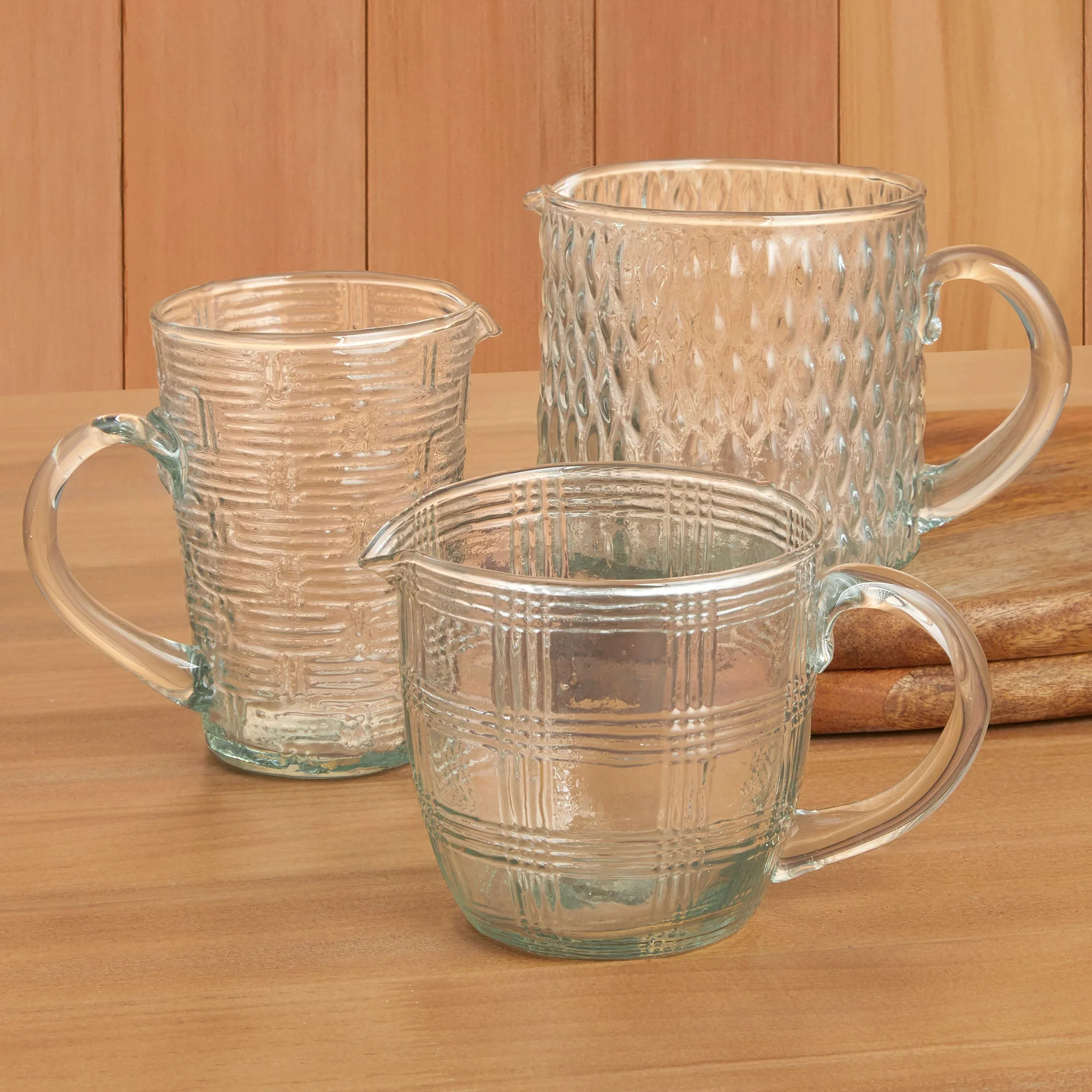 Antique-Inspired Pressed Glass Pouring Cups - Image 4