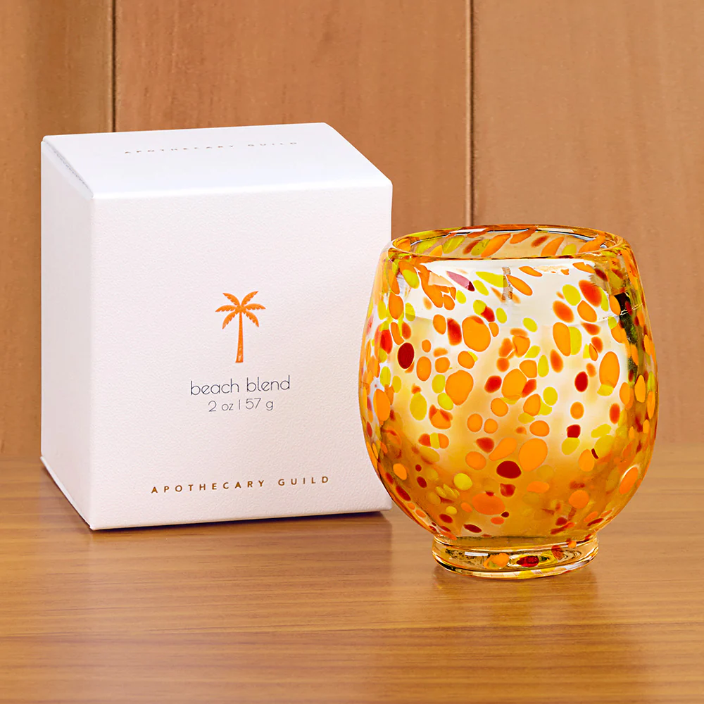 Apothecary Guild Speckled Votive Candle, Capri Citrus