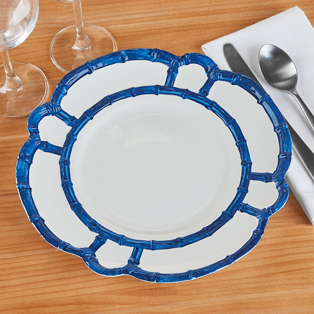 Bamboo Touch Melamine Plates, Set of 4 - Image 2