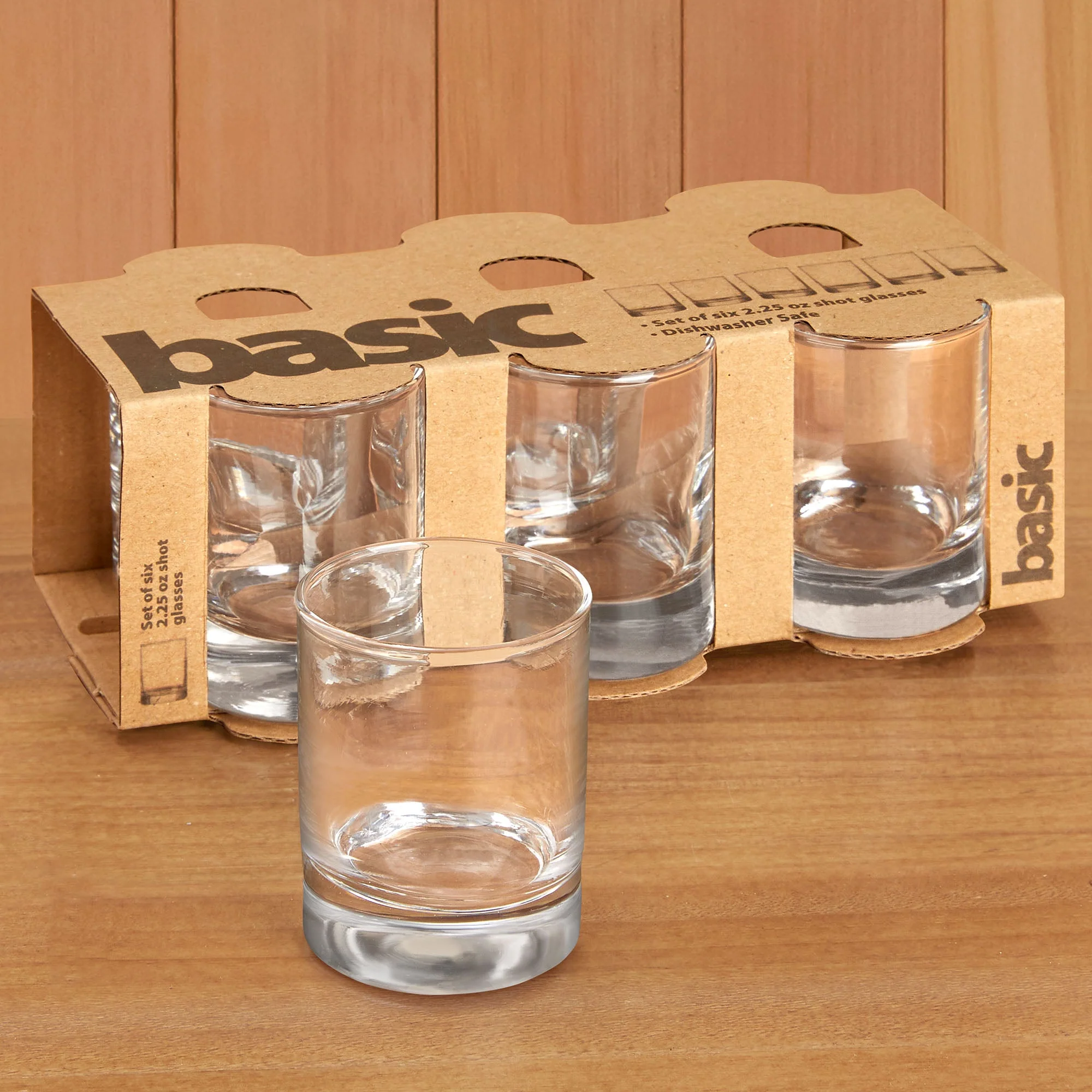 Basic Shot Glasses, Set of 6 - Image 2