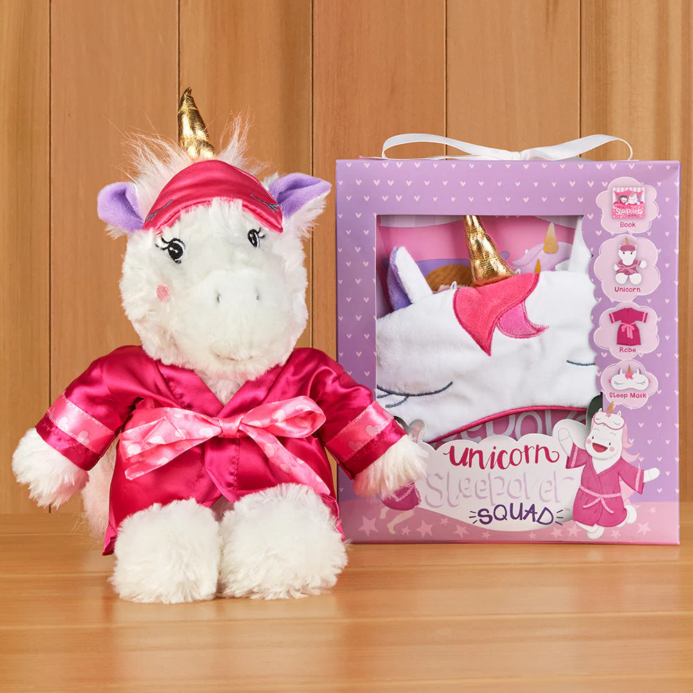 Bearington Unicorn Sleepover Gift Set