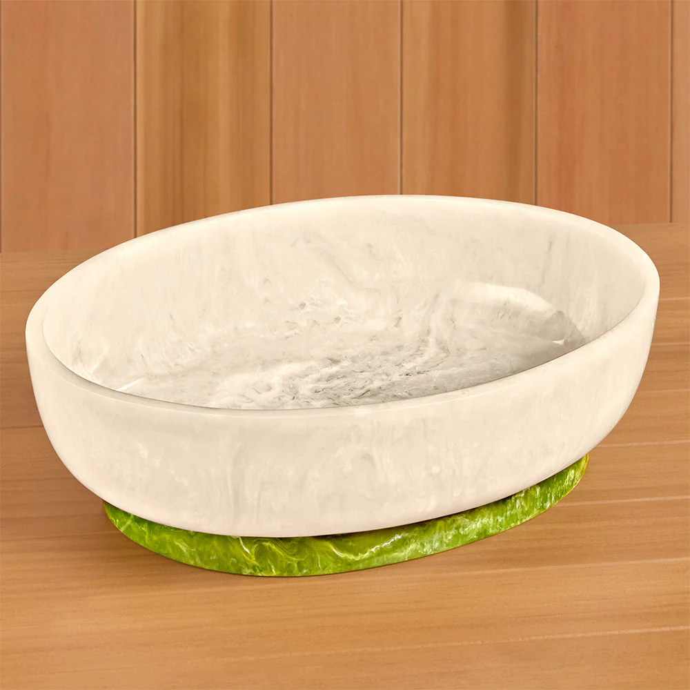 Beatriz Ball 11" x 14" Resin Rio Serving Bowl - Image 3