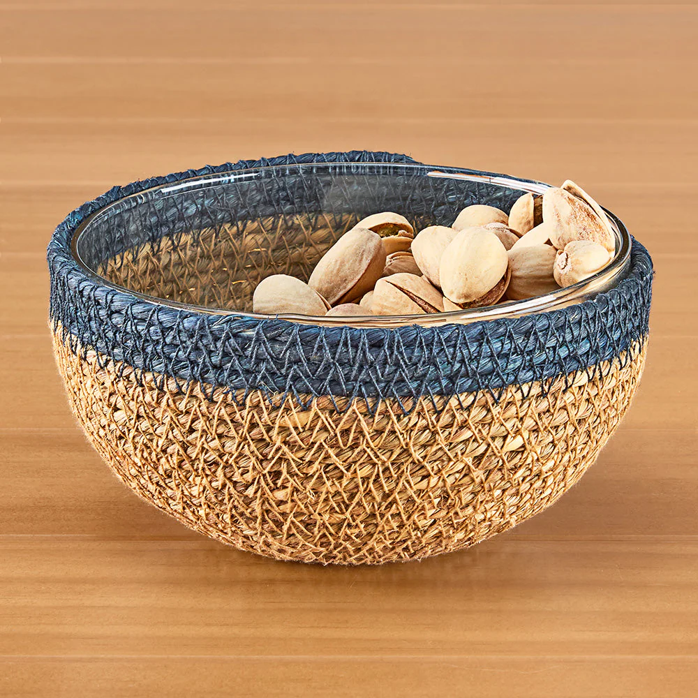 Be Home Hydra Woven Seagrass Bowl - Image 4