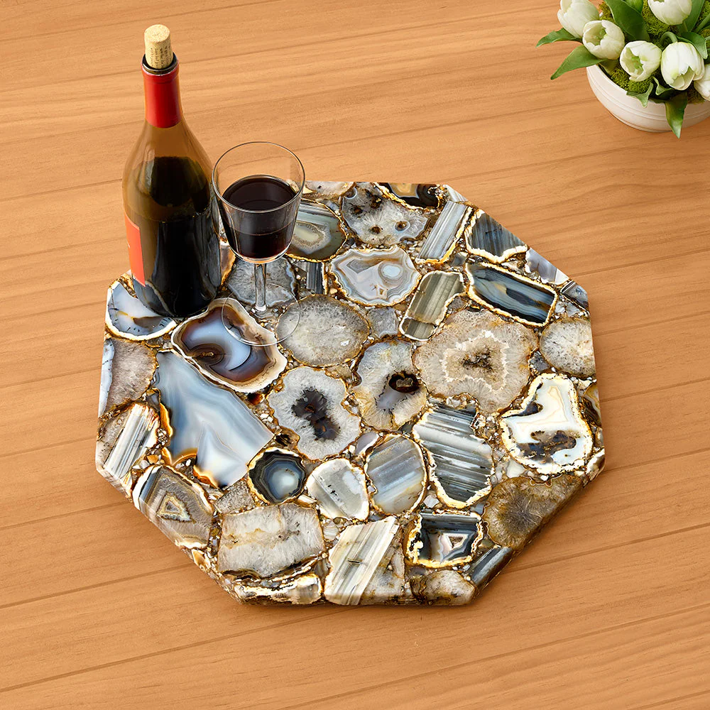 Be Home Sia Agate Tray - Image 2