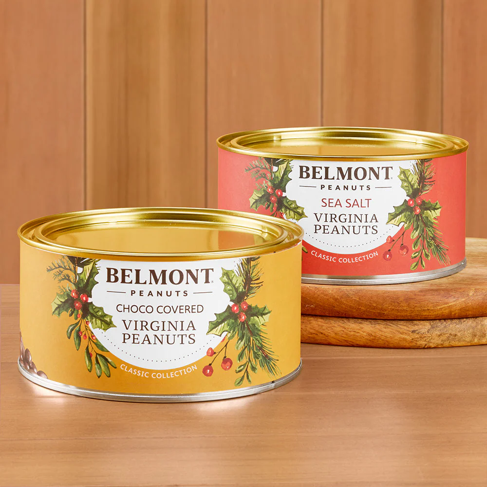 Belmont Peanuts Holiday Classic Nuts Collection, Chocolate Covered Peanuts - Image 2