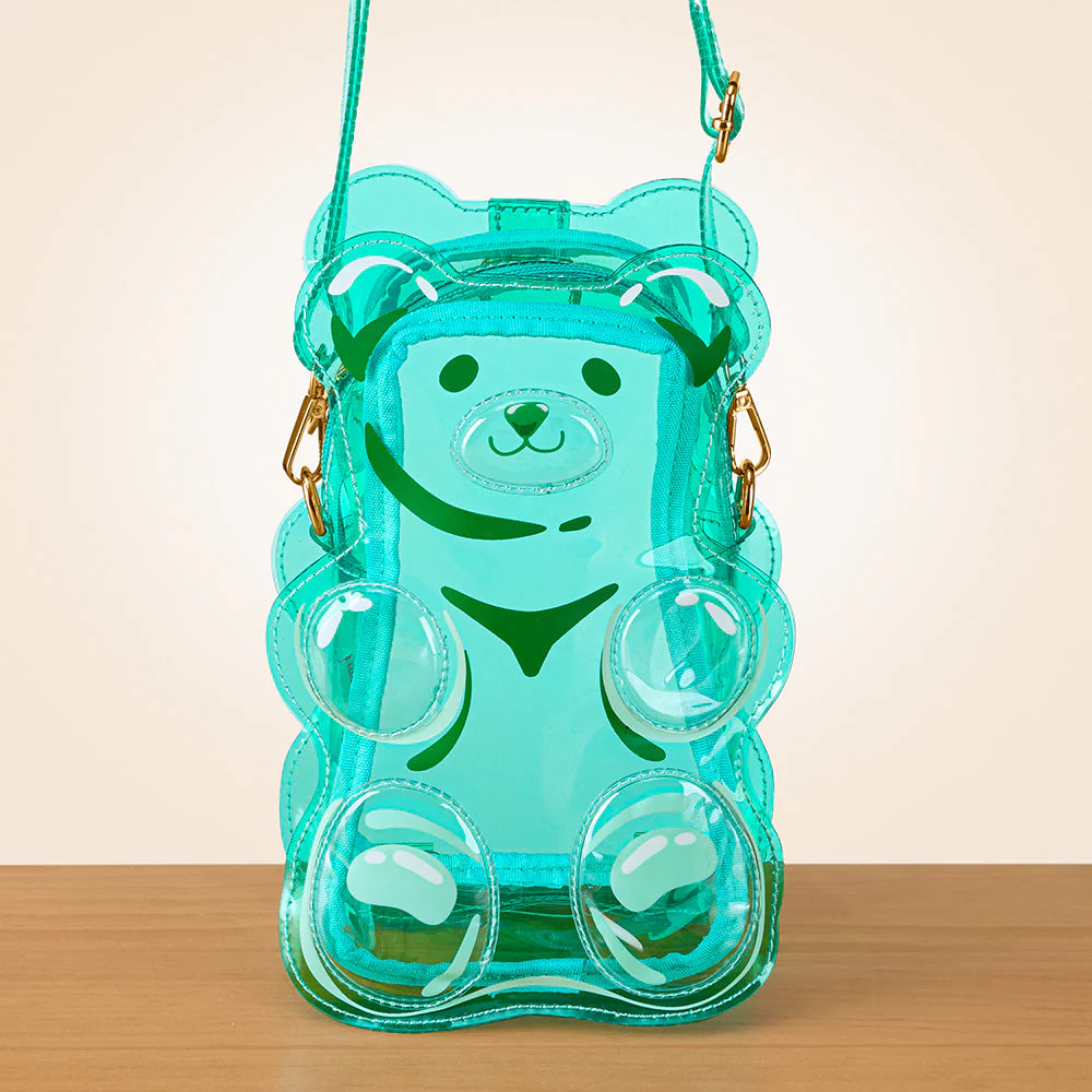 Bewaltz Convertible Crossbody Jelly Bag, Gummy Bear - Image 2