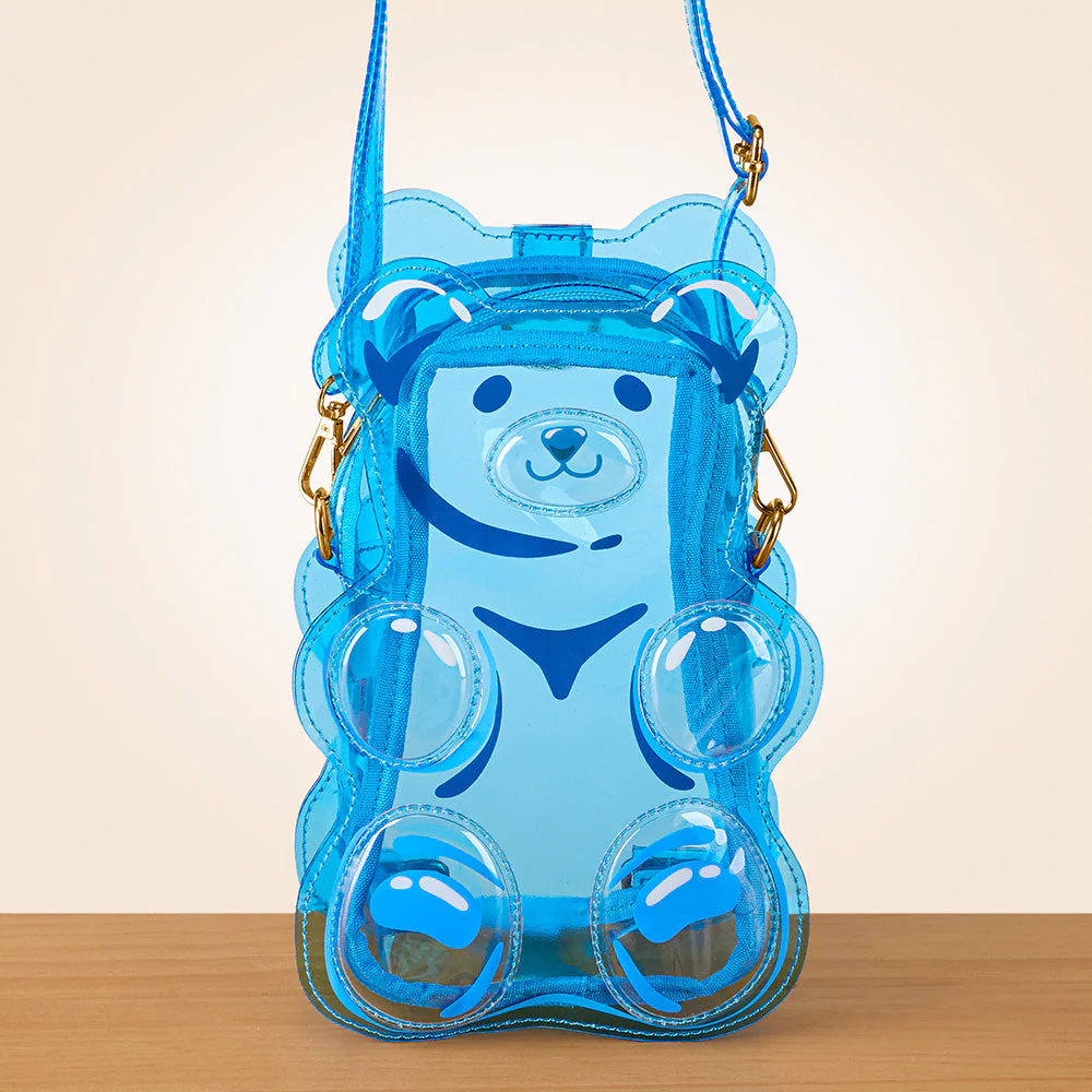 Bewaltz Convertible Crossbody Jelly Bag, Gummy Bear - Image 3