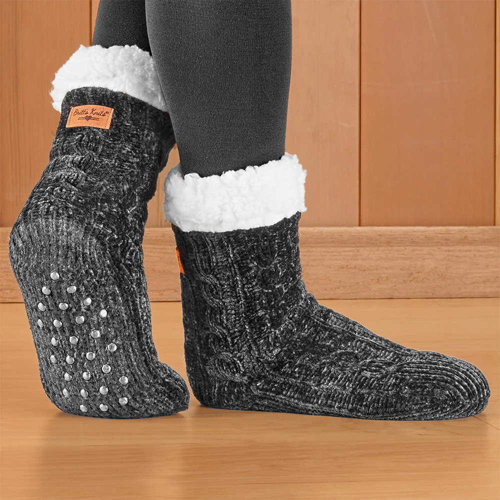 Beyond Soft Chenille Slipper Socks - Image 4