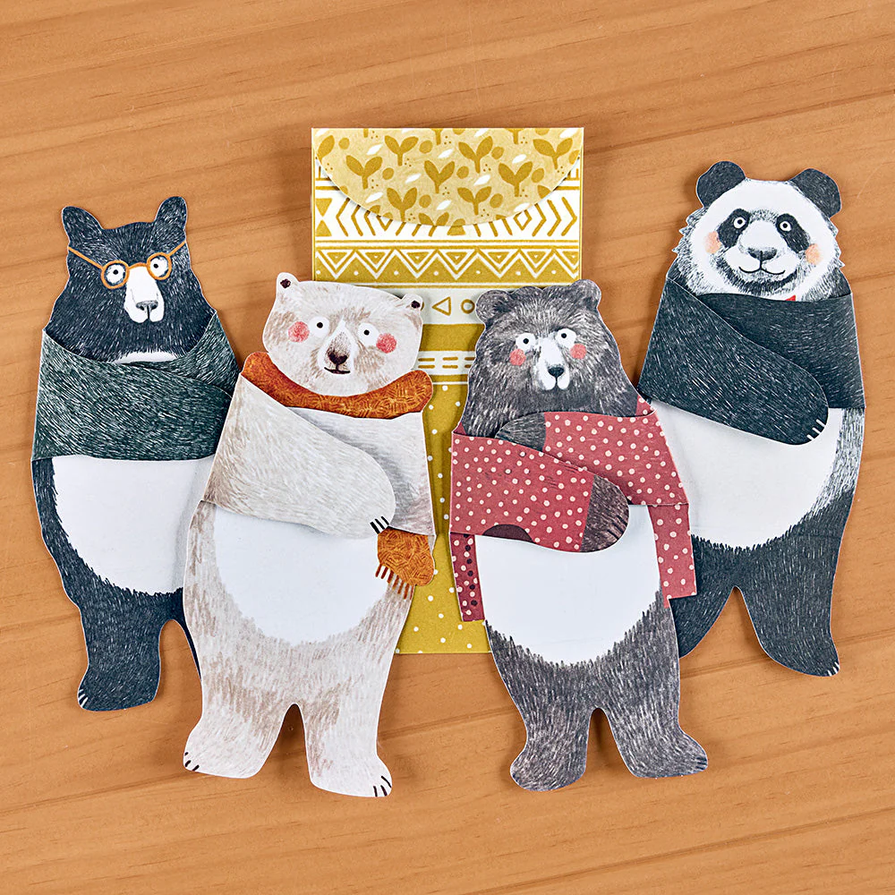 Blank Note Card Set, Bear Hugs - Image 2