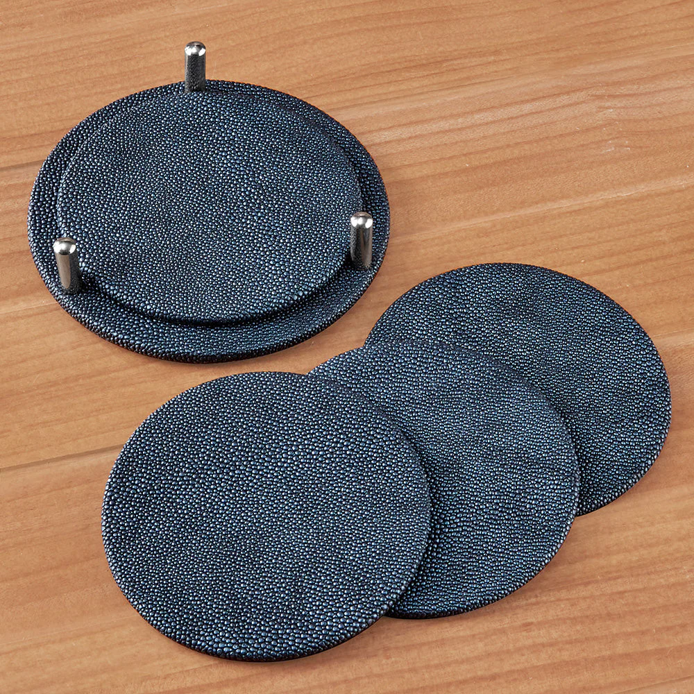 Bodrum Stingray Vinyl Coasters, Set of 4 - Image 2