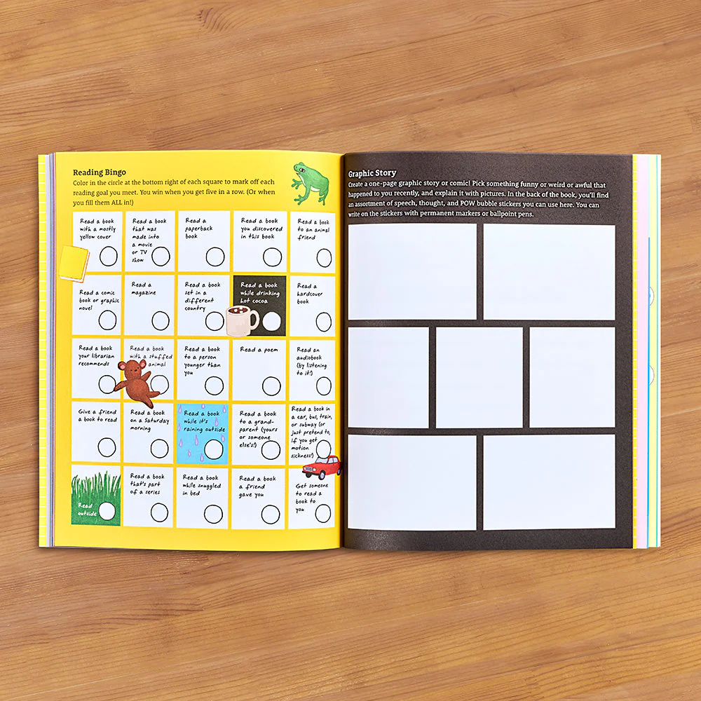 "Books Make Good Friends" Children's Activity Book by Jane Mount - Image 2