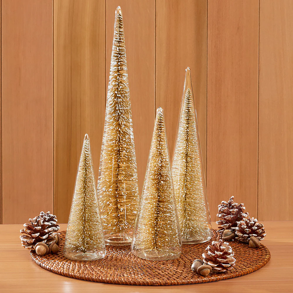 Bottle Brush Christmas Tree in Glass - Image 4