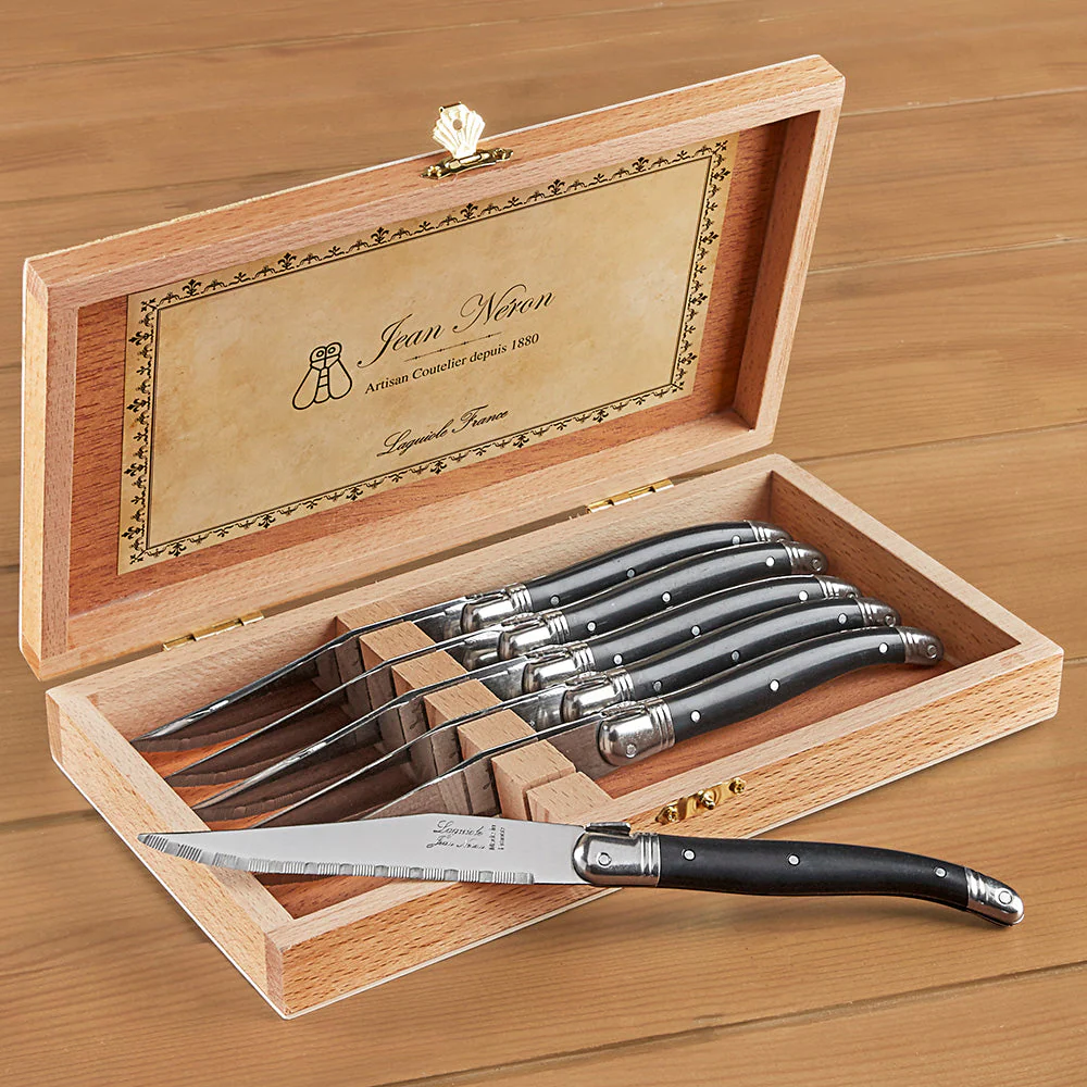 Boxed Laguiole Knives, Set of 6 - Image 2