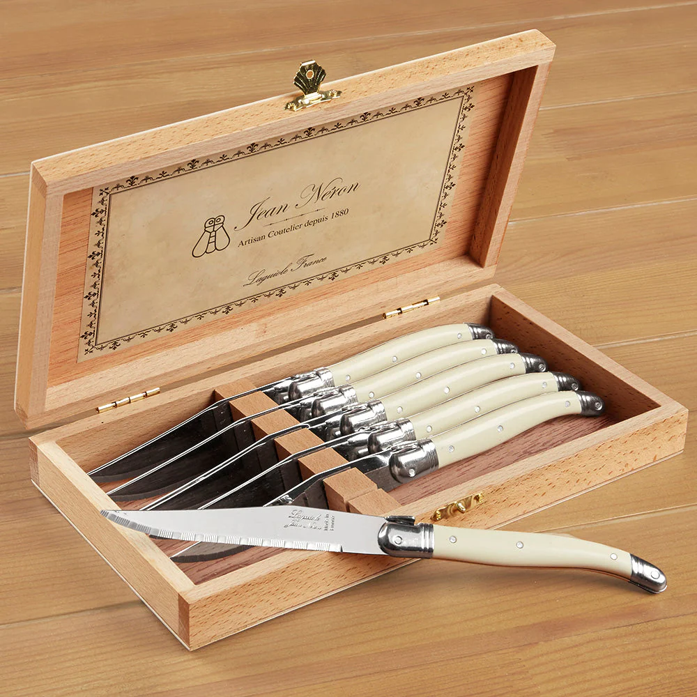 Boxed Laguiole Knives, Set of 6 - Image 3