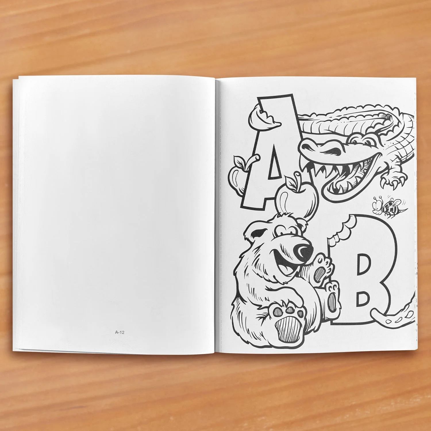 "Build a Poster Coloring Book – ABC & 123" by Peter Donahue - Image 2