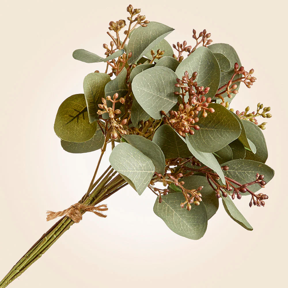 Bundle of Faux Eucalyptus Cuttings, 10"