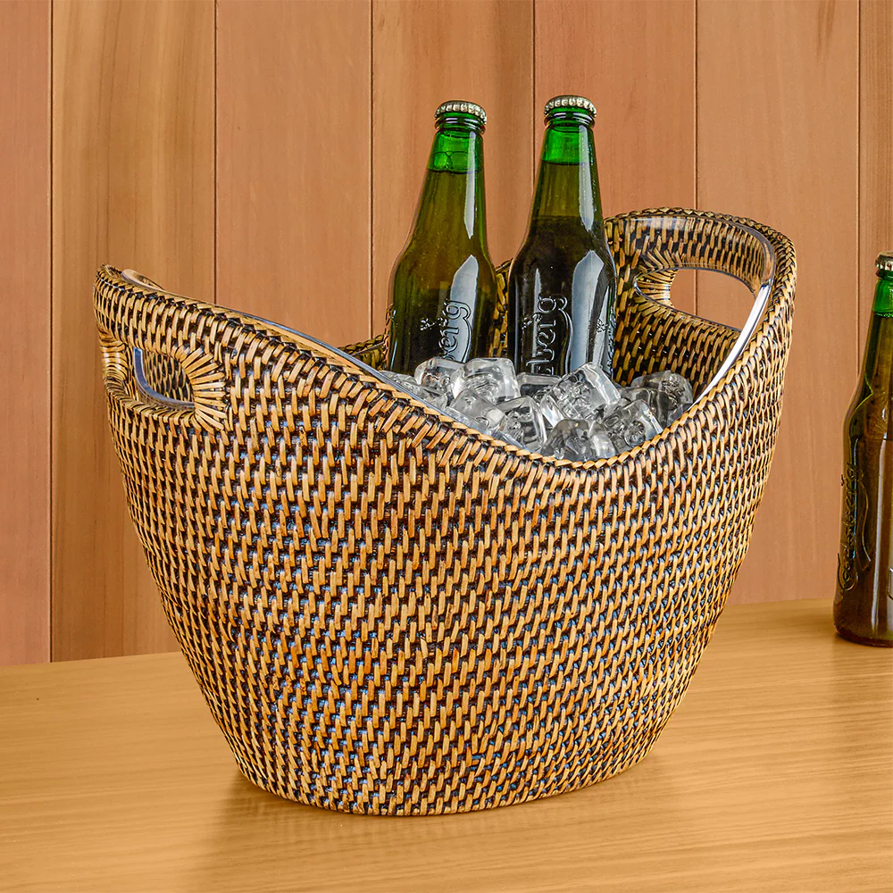 Burma Rattan Beverage Tub - Image 3
