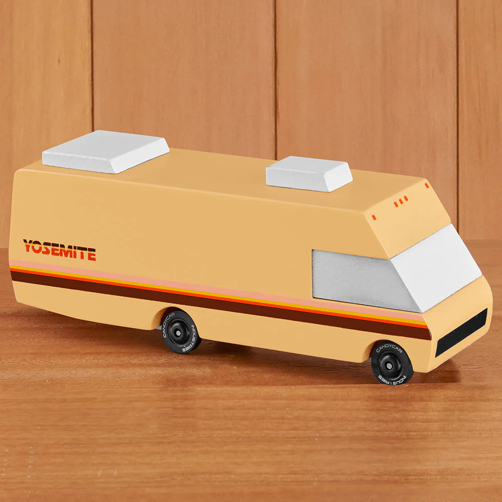 CANDYCAR® Yosemite RV Wooden Toy Camper - Image 2