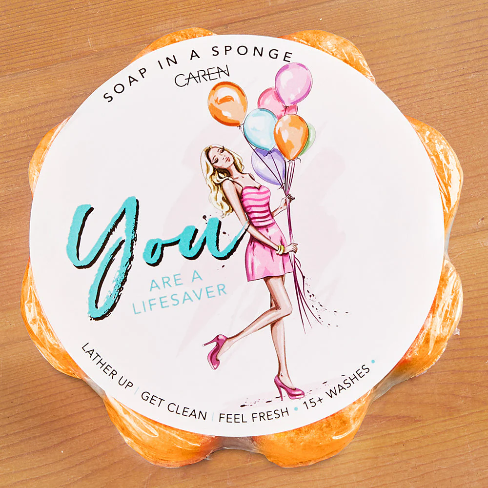 Caren Shower Soap Sponge, Appreciation - 2.75 oz - Image 3