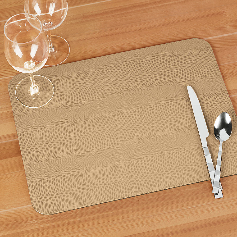 Caspari Lizard Felt-Backed Placemat - Image 11