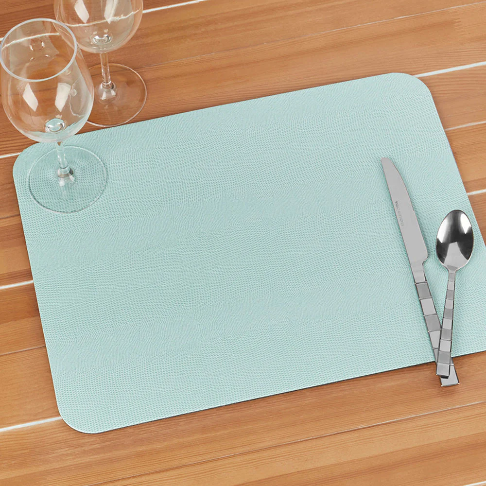Caspari Lizard Felt-Backed Placemat - Image 3