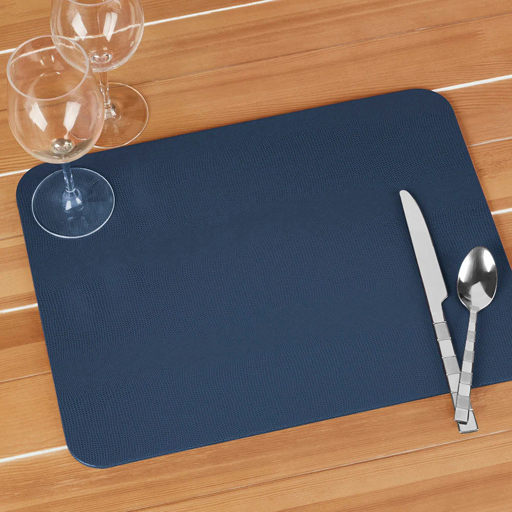 Caspari Lizard Felt-Backed Placemat - Image 4