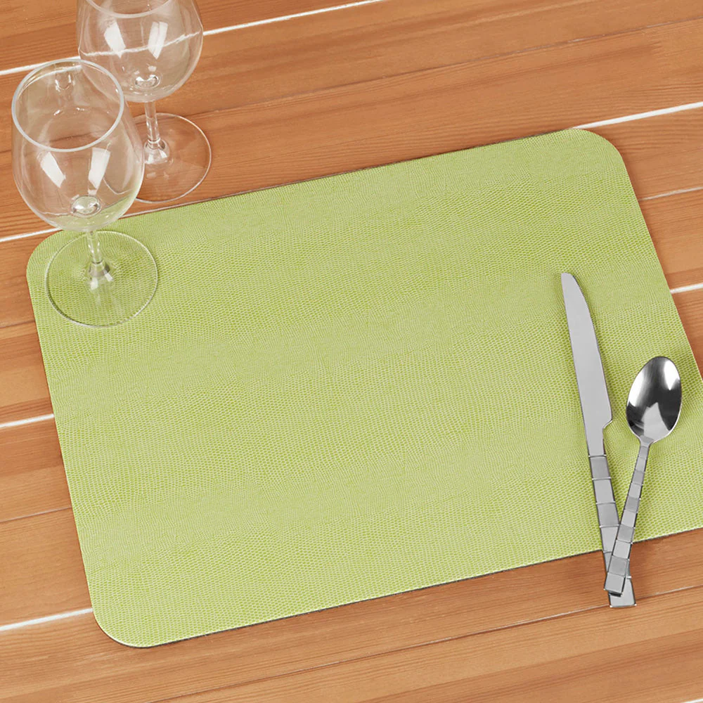 Caspari Lizard Felt-Backed Placemat - Image 5